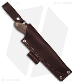 LT Wright Large Northern Hunter Fixed Blade Matte Rustic Brown (4.25" Satin) -Knife Craft Store LT Wright Large Northeren Hunter FBK Matte Rustic Brown BHQ 174626 td sheath large