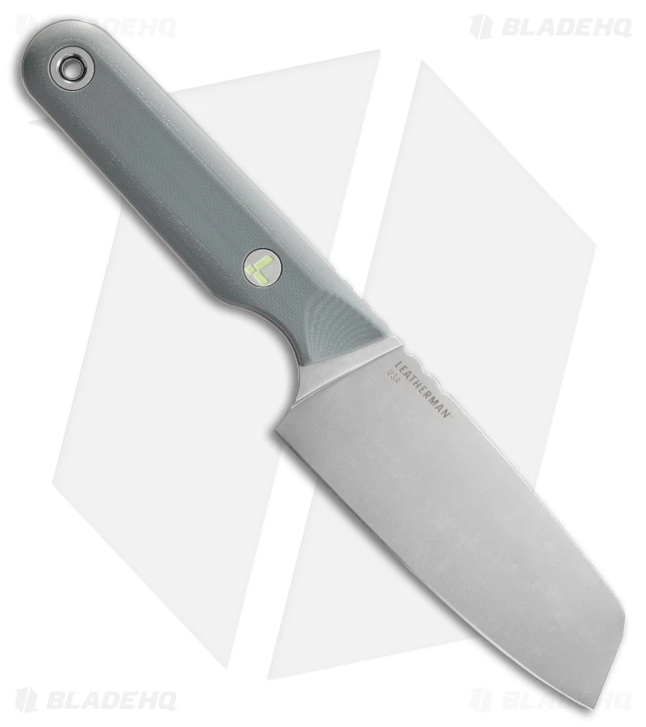 Leatherman Rustle Fixed Blade Knife Vapor Gray G-10 (4" Stonewash) 2 Leatherman Rustle Fixed Blade Knife Vapor Gray G-10 (4" Stonewash) - Image 2