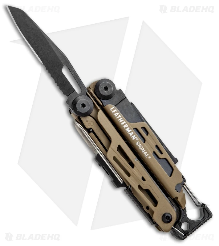Leatherman Signal Coyote Tan Survival Multi-Tool 832720 3 Leatherman Signal Coyote Tan Survival Multi-Tool 832720 - Image 3