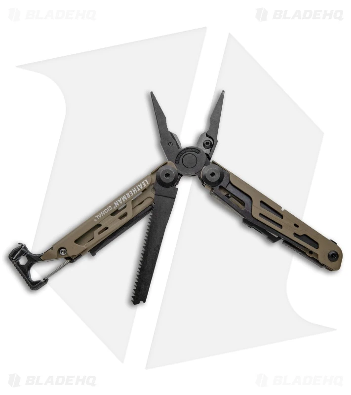 Leatherman Signal Coyote Tan Survival Multi-Tool 832720 1 Leatherman Signal Coyote Tan Survival Multi-Tool 832720