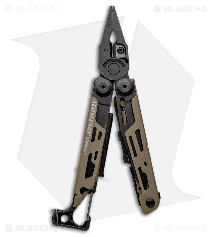 Leatherman Signal Coyote Tan Survival Multi-Tool 832720 2 Leatherman Signal Coyote Tan Survival Multi-Tool 832720 - Image 2