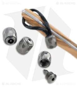 LionSteel TiP Blue Titanium Bead -Knife Craft Store LionSteel Bead large