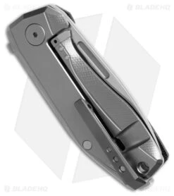 LionSteel Nano Frame Lock Knife Black Canvas Micarta (2.75" Satin MagnaCut) -Knife Craft Store LionSteel Nano Frame Lock Knife Black Canvas Micarta 2in Magnacut BHQ 186451 td side large