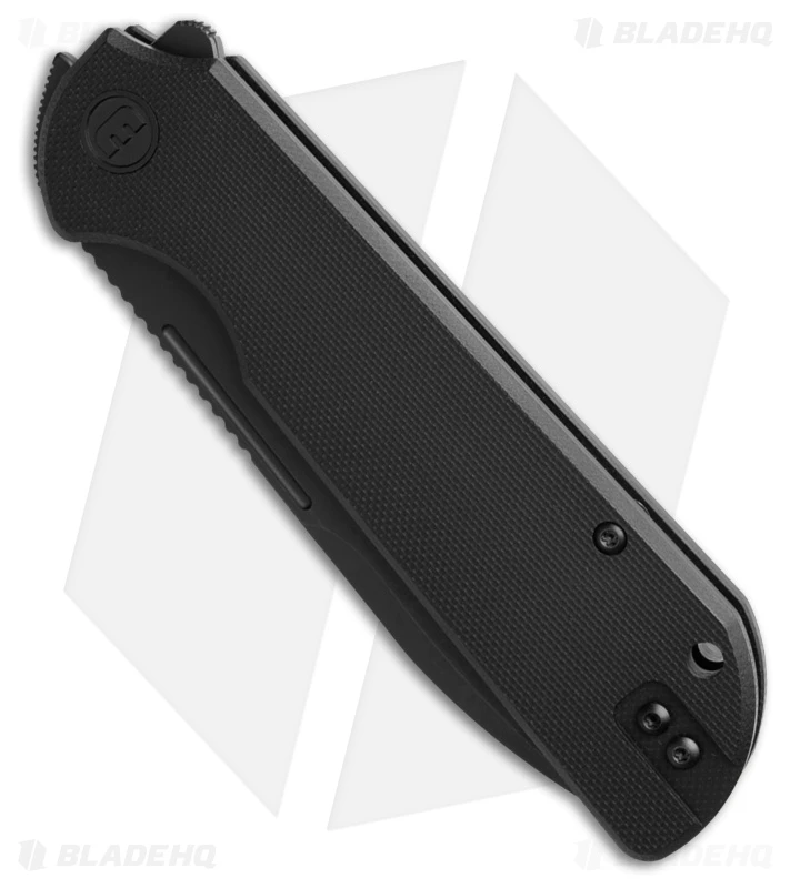 Liong Mah Design Binary Liner Lock Knife Black G-10 (3.75" Black SW) 2 Liong Mah Design Binary Liner Lock Knife Black G-10 (3.75" Black SW) - Image 2