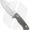 LionSteel T6 Hunting Fixed Blade Knife Green Micarta (6" Satin)