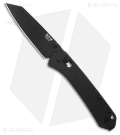 MKM Ben Petersen Yipper MagnaCut Crossbar Lock Knife Black G-10 (Black)