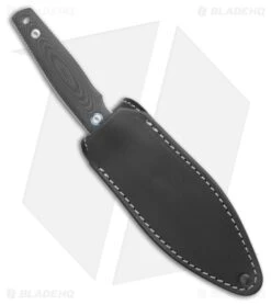 MKM Terzuola TPF Defense MagnaCut Fixed Blade Knife Black G-10 (3.3" Stonewash) -Knife Craft Store MKM Maniago Knife Makers TPF Defense Black BHQ 192001 kr sheath large