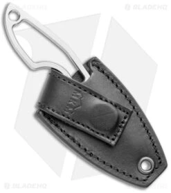 MKM Voxnaes Mikro 2 Fixed Blade Knife Skeletonized Stainless Steel (2" SW) -Knife Craft Store MKM Voxnaes Mikro 2 Fixed Skeletonized SS SW BHQ 117244 jr sheath large