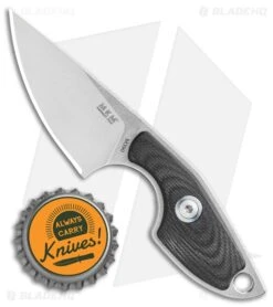 MKM Voxnaes Mikro 1 Fixed Blade Knife Black G-10 (2" SW) -Knife Craft Store MKM Voxnaes Mikro Fixed Blade Knife Marble Carbon Fiber 5.1 Black MR02 CF BHQ 117257 LS Bottlecap large
