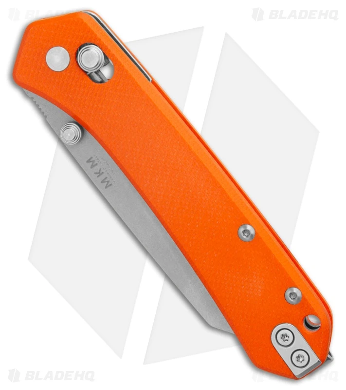 MKM Yipper MagnaCut Crossbar Lock Knife Orange G-10 (2.8" SW) MK YP-GOR 2 MKM Yipper MagnaCut Crossbar Lock Knife Orange G-10 (2.8" SW) MK YP-GOR - Image 2
