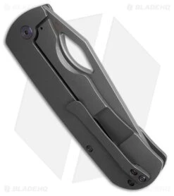 McNees Custom Knives Dixons Frame Lock Titanium (3.75" Stonewash) -Knife Craft Store McNees Custom Knives Dixons Frame Lock Titanium 3in SW BHQ 221114 td side large