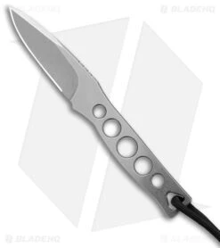 Medford Necromancer Fixed Blade Neck Knife Skeleton (2.5" Tumbled)