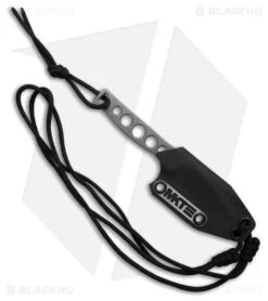 Medford Necromancer Fixed Blade Neck Knife Skeleton (2.5" Tumbled) -Knife Craft Store Medford Necromancer BHQ 182221 hd sheath large