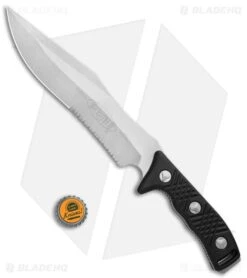 Microtech Arbiter Fixed Blade Knife Black G-10 (8.75" SW) 104-11 7 Microtech Arbiter Fixed Blade Knife Black G-10 (8.75" SW) 104-11 -Knife Craft Store Microtech Arbiter Serr SW 104 11 BHQ 118362 jr bottlecap large