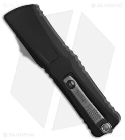 Microtech Combat Troodon Gen III OTF Knife Black (4" Stonewash) 1142-10 5 Microtech Combat Troodon Gen III OTF Knife Black (4" Stonewash) 1142-10 -Knife Craft Store Microtech Combat Troodon Gen III OTF Knife Black Aluminum BHQ 193375 td spine large