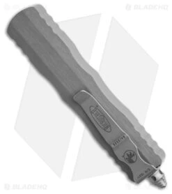 Microtech Dirac D/E OTF Knife Nautral Clear Al (2.9" Apocalptic) -Knife Craft Store Microtech Dirac DE OTF Knife Nautral Clear Al 2in Apoc BHQ 216884 td side large