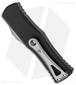 Marfione Customs Hera S/E OTF Knife Black (3" Two-Tone Diamondwash) 6 Marfione Customs Hera S/E OTF Knife Black (3" Two-Tone Diamondwash) -Knife Craft Store Microtech Marfione Custom Hera SE OTF Auto Black TT Diamondwash BHQ 146621 jr side large