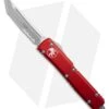 Microtech Ultratech T/E OTF Automatic Knife Red (3.4" SW Serr) 123-11RD