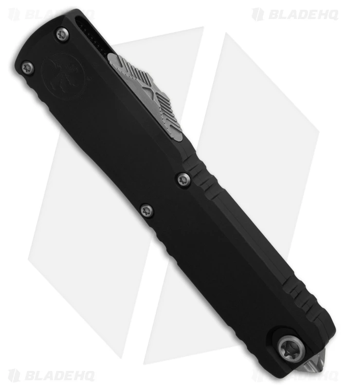 Microtech Ultratech ZBP Gen III D/E OTF Automatic Knife Black (3.5" Stonewash) 2 Microtech Ultratech ZBP Gen III D/E OTF Automatic Knife Black (3.5" Stonewash) - Image 2