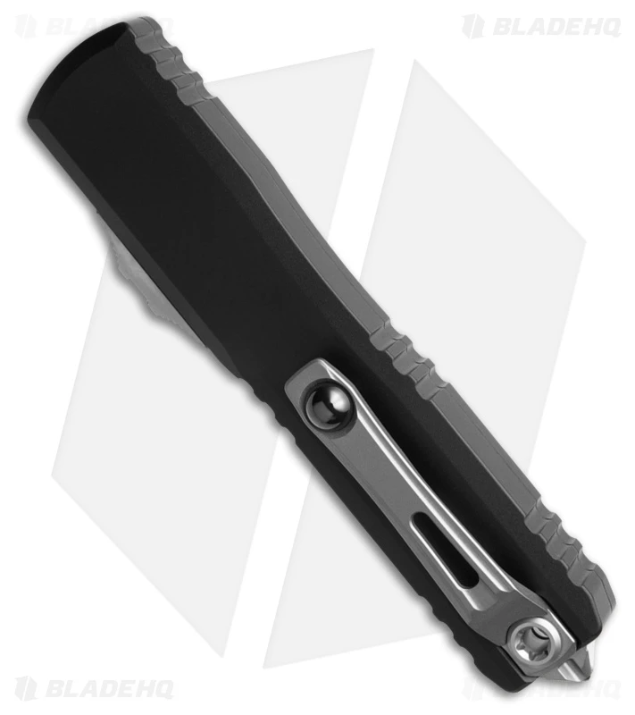 Microtech Ultratech ZBP Gen III S/E OTF Automatic Knife Black (3.5" Stonewash) 3 Microtech Ultratech ZBP Gen III S/E OTF Automatic Knife Black (3.5" Stonewash) - Image 3