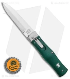 Mikov 241 Predator Lever Lock Auto Knife ABS Green (3.75" Polish) Pocket Clip -Knife Craft Store Mikov 241 Predator Leverlock Automatic Knife ABS Green 3.75 Polish Pocket Clip BHQ 117829 LS Bottlecap large