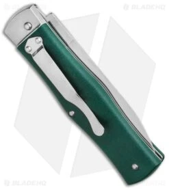 Mikov 241 Predator Lever Lock Auto Knife ABS Green (3.75" Polish) Pocket Clip -Knife Craft Store Mikov 241 Predator Leverlock Automatic Knife ABS Green 3.75 Polish Pocket Clip BHQ 117829 LS Side large