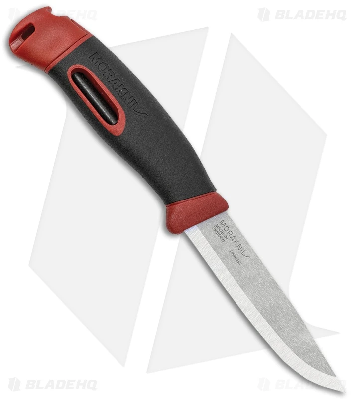 Morakniv Companion Spark Red W/ Fire Starter (4" Satin) 1 Morakniv Companion Spark Red W/ Fire Starter (4" Satin)