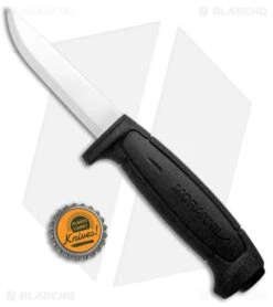 Morakniv Basic 511 Fixed Blade Knife Black (3.5" Satin) -Knife Craft Store Morakniv Basic 511 Black Satin BHQ 48050 jr bottlecap large