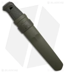 Morakniv Garberg Fixed Blade Knife Green (4.25" Black) -Knife Craft Store Morakniv Garberg Fixed Blade Knife Green 4in Black BHQ 216783 td side large