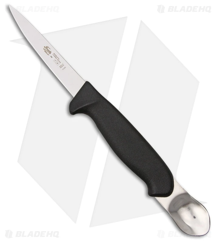 Morakniv Gutting Knife With Spoon Black (4.5" Satin) 299P 1 Morakniv Gutting Knife With Spoon Black (4.5" Satin) 299P