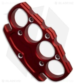 Front Page -Knife Craft Store NCC Knives Grapnel Large Tread Knuckle Red Aluminum BHQ 204435 td side large