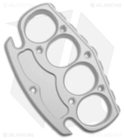 NCC Knives Grapnel Small Tread Knuckle - Clear Aluminum