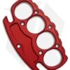 NCC Knives Grapnel Small Tread Knuckle - Red Aluminum