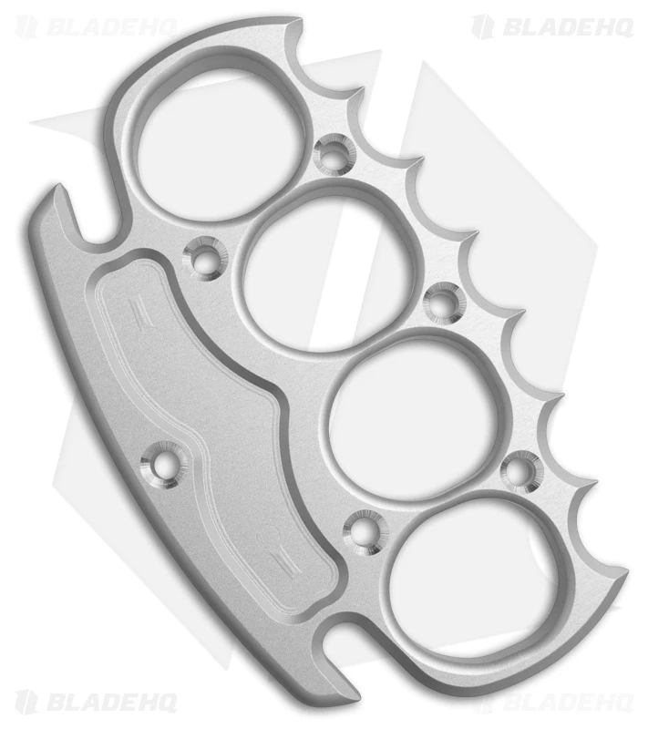 NCC Knives Grapnel Spiked Knuckle - Clear Aluminum 1 NCC Knives Grapnel Spiked Knuckle - Clear Aluminum