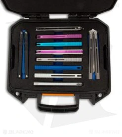 Nalpak Pelican Vault V100 Balisong Case - Blade HQ Edition (12 Pockets) -Knife Craft Store Nalpak Pelican Vault V100 Knife Case Blade HQ Edition BHQ 119378 kr bali large