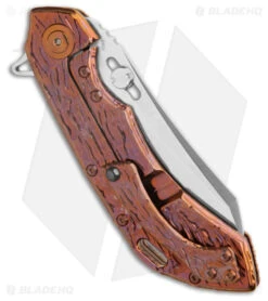 Olamic Cutlery Wayfarer 247 Frame Lock Knife Molten Burple Titanium (3.5" Satin) -Knife Craft Store Olamic Cutlery Wayfarer 247 Frame Lock Knife Molten Burple Titanium Satin BHQ 189562 kc side large