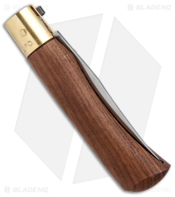 Antonini Old Bear Classical Large Folding Knife American Walnut (3.4" Satin) 2 Antonini Old Bear Classical Large Folding Knife American Walnut (3.4" Satin) - Image 2