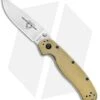 Ontario RAT Model 2 Liner Lock Knife Desert Tan Nylon (3" Satin D2) 8828DT