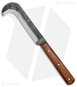 Pakistan Bill Hook Machete Fixed Blade Knife Brown Wood (9.3" Two Tone) PA4426