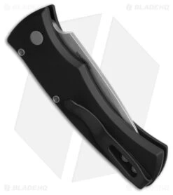 Pro-Tech Duke 2 Automatic Knife Black Aluminum (2.7" SW MagnaCut) -Knife Craft Store Pro Tech Duke 2 Automatic Knife Black Aluminum 2in SW MagnaCut BHQ 220549 td side large
