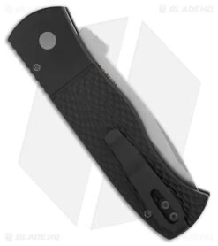 Pro-Tech Emerson CQC-7 Auto Knife Black Jigged Aluminum (3.25" Stonewash) 5 Pro-Tech Emerson CQC-7 Auto Knife Black Jigged Aluminum (3.25" Stonewash) -Knife Craft Store Pro Tech Emerson CQC 7 Auto Knife Black Jigged Aluminum 3in SW BHQ 198142 kr side large