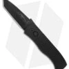 Pro-Tech Emerson CQC-7 Tanto Automatic Knife Black Textured Aluminum (3.25" DLC)