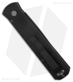 Pro-Tech Godfather Automatic Knife Black Aluminum (4" Black) 921 -Knife Craft Store Pro Tech Godfather Automatic Knife Black Black 921 BHQ 0454 kr side large