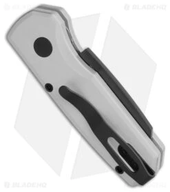 Pro-Tech Runt 5 Reverse Tanto Automatic Knife Silver Aluminum (1.9" DLC) -Knife Craft Store Pro Tech Runt 5 Reverse Tanto Automatic Knife Silver Aluminum 1in DLC BHQ 219559 td side large