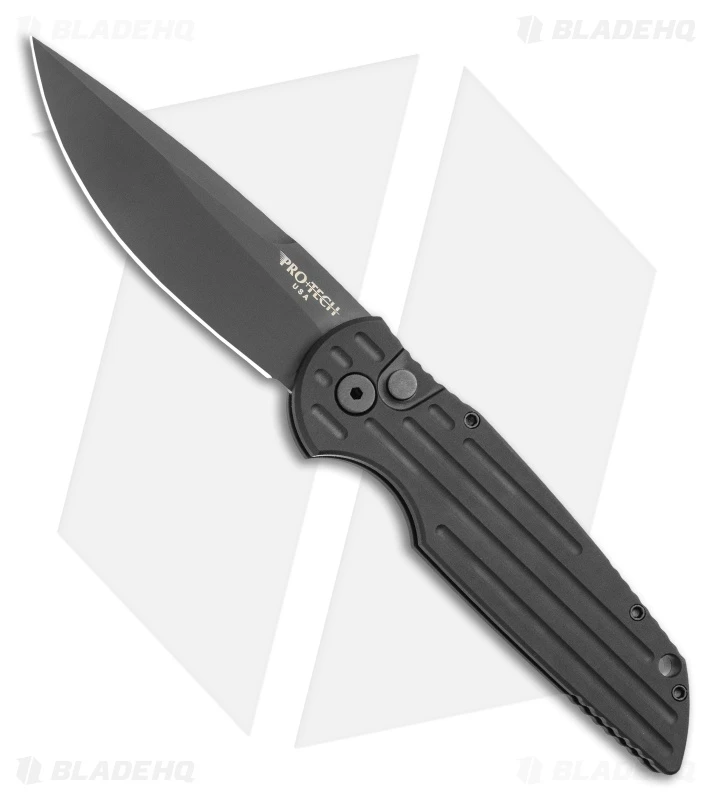 Pro-Tech TR-3 SWAT Tactical Response Automatic Knife Black Aluminum (3.5" Black) 1 Pro-Tech TR-3 SWAT Tactical Response Automatic Knife Black Aluminum (3.5" Black)