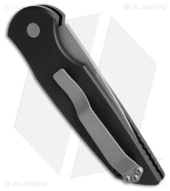 Pro-Tech Tactical Response 3 Automatic Knife BlackAluminum (3.5" BB 154-CM) -Knife Craft Store Pro Tech Tactical Response 3 Automatic Knife Black Aluminum 3in BB BHQ 206332 td side large
