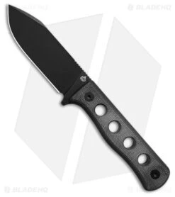 QSP Canary Fixed Blade Fixed Blade Knife Black Micarta (4.25" Black SW)