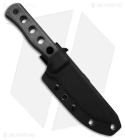 QSP Canary Fixed Blade Fixed Blade Knife Black Micarta (4.25" Black SW) -Knife Craft Store QSP Canary Fixed Blade Fixed Blade Knife Black Micarta 4in Black SW BHQ 194995 td side large