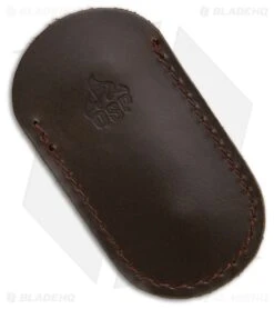 QSP Leather Pouch For Jumping Jack & Hedgehog - Dark Brown
