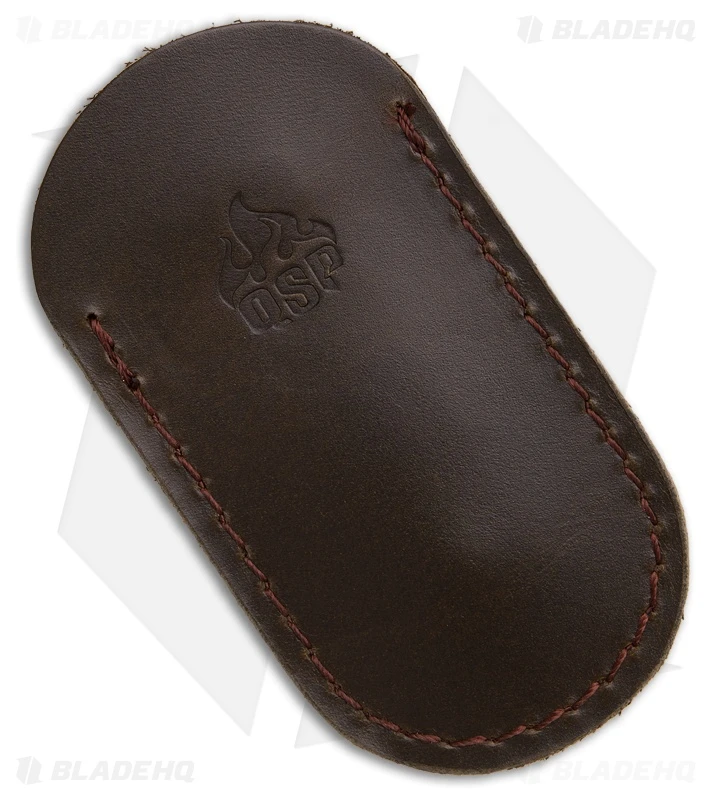 QSP Leather Pouch For Jumping Jack & Hedgehog - Dark Brown 1 QSP Leather Pouch For Jumping Jack & Hedgehog - Dark Brown